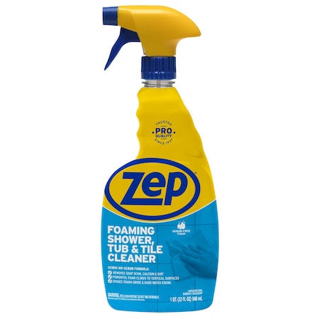 Zep Foaming Tub & Tile Cleaner, 32oz, PK4 ZUPFTT324